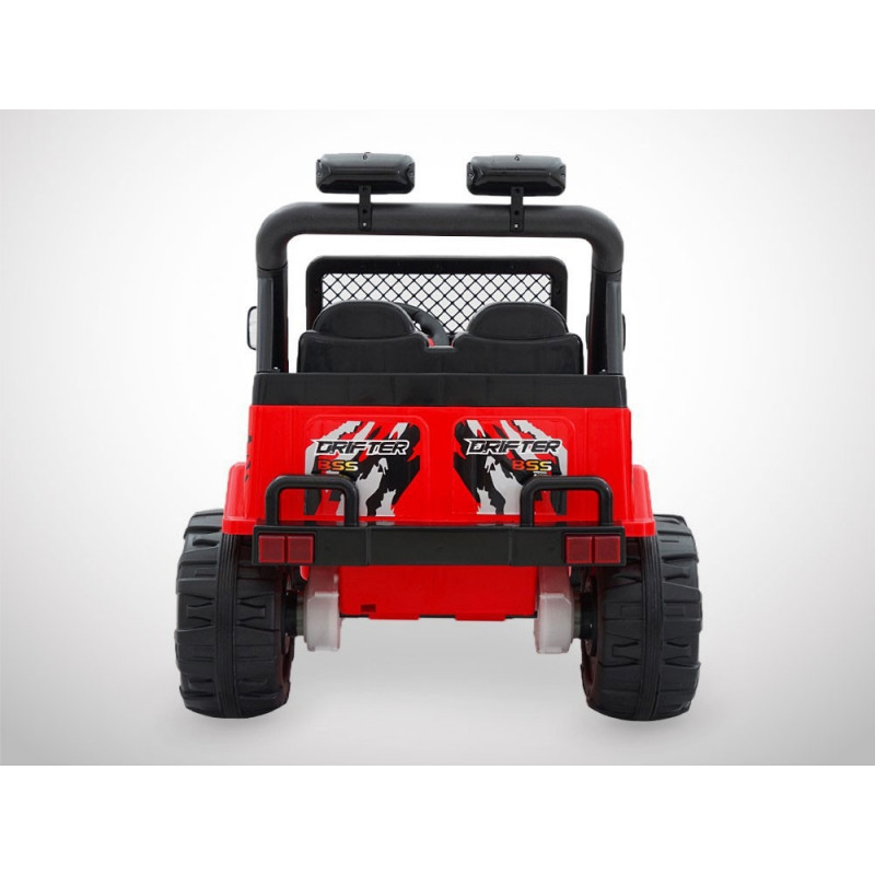 Voiture électrique 70W enfant KINGTOYS 4X4 Mountain - Rouge