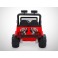 Voiture électrique 70W enfant KINGTOYS 4X4 Mountain - Rouge