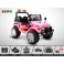 Voiture électrique 70W enfant KINGTOYS 4X4 Mountain - Rose