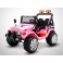 Voiture électrique 70W enfant KINGTOYS 4X4 Mountain - Rose