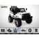 Voiture électrique 180W enfant KINGTOYS 4X4 Jeep - Blanc