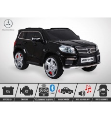 Voiture électrique enfant 12V - 70W - KINGTOYS Mercedes GL 63 AMG - Noir