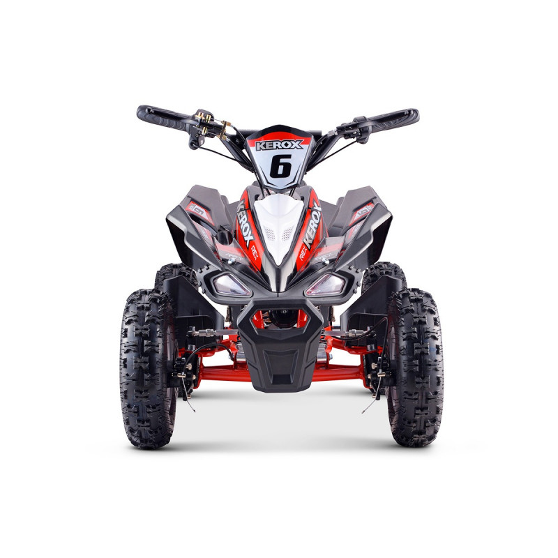Pocket Quad électrique 800W enfant KEROX E-Rex BW6 ROUGE