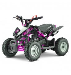 Pocket Quad 50cc enfant LBQ Speedy BW6 ROSE