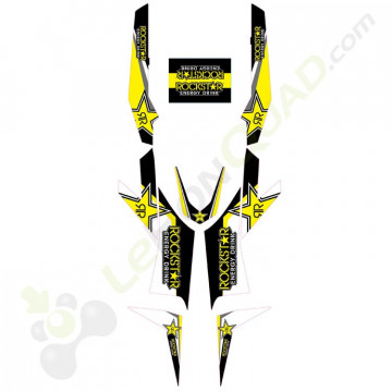 Kit décoration KEROX MKT ROCKSTAR de quad enfant