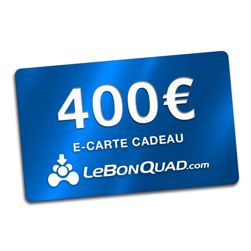 E-Carte cadeau 400€