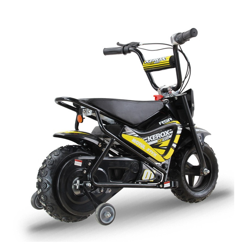 Moto électrique 250W enfant KEROX E-Fat kids JAUNE