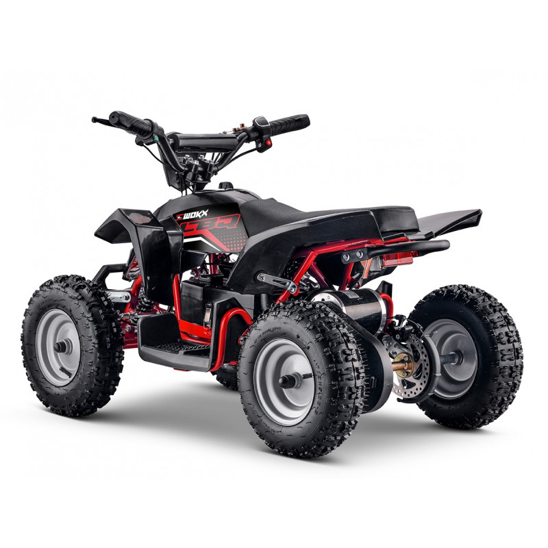 Pocket quad électrique 800w enfant LBQ E-Wokx BW6 ROUGE