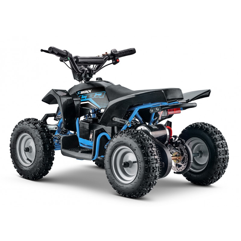 Pocket quad électrique 800w enfant LBQ E-Wokx BW6 BLEU