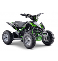 Pocket Quad électrique 800W enfant LBQ E-Speedy BW6 VERT