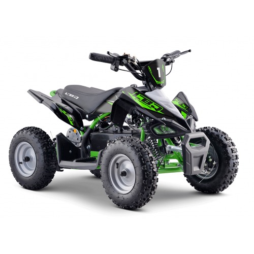 Pocket Quad électrique 800W enfant LBQ E-Speedy BW6 VERT