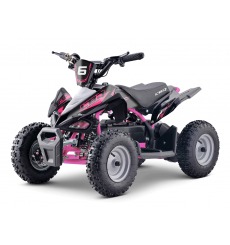 Pocket Quad électrique 800W enfant LBQ E-Speedy BW6 ROSE