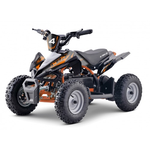 Pocket Quad électrique 800W enfant LBQ E-Speedy BW6 ORANGE