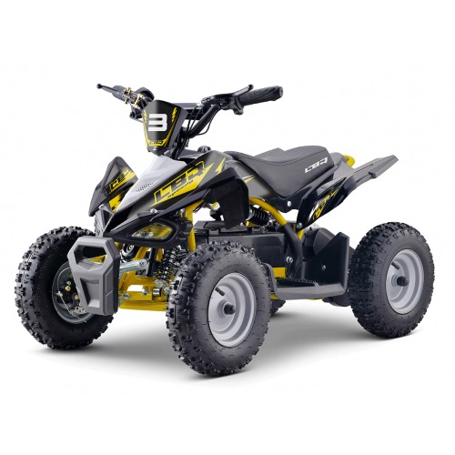 Pocket Quad électrique 800W enfant LBQ E-Speedy BW6 JAUNE