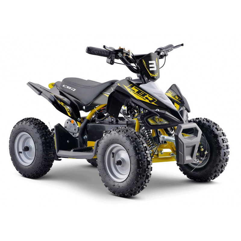 Quad pocket électrique LBQ E-Speedy BW6 JAUNE