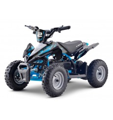 Pocket Quad électrique 800W enfant LBQ E-Speedy BW6 BLEU