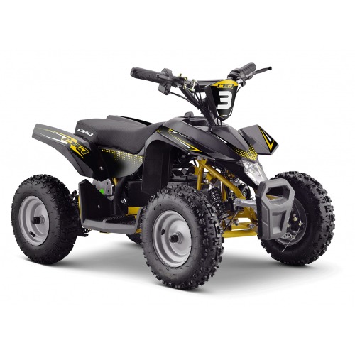 Pocket quad électrique 800w enfant LBQ E-Wokx BW6 JAUNE