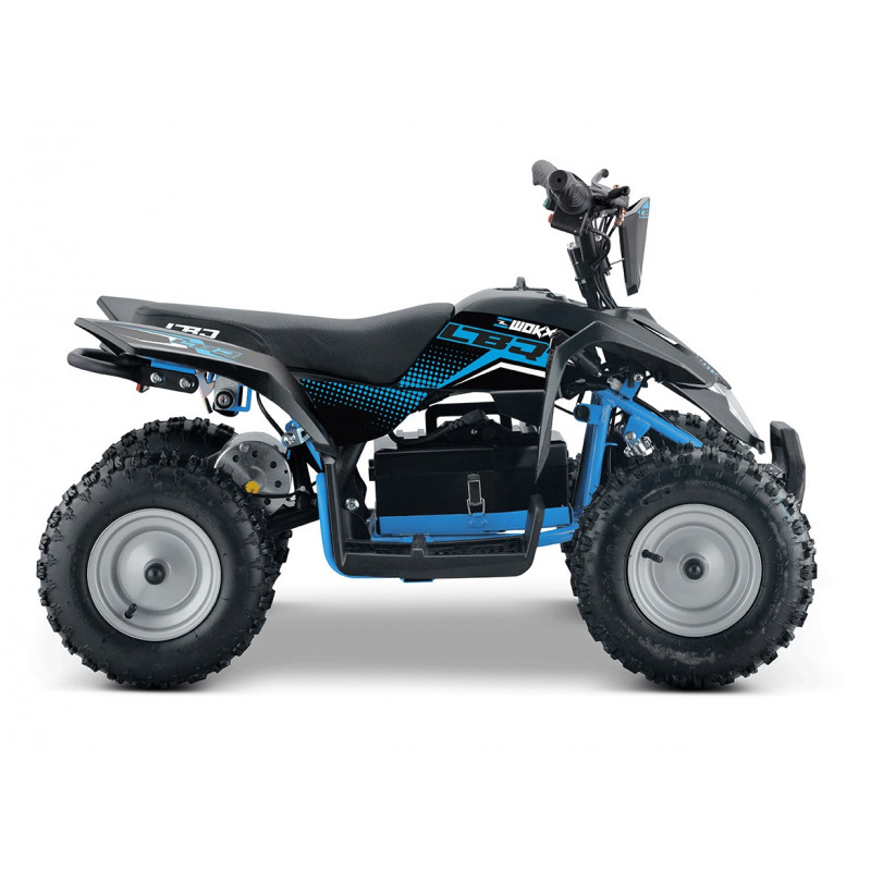Pocket quad électrique 800w enfant LBQ E-Wokx BW6 BLEU