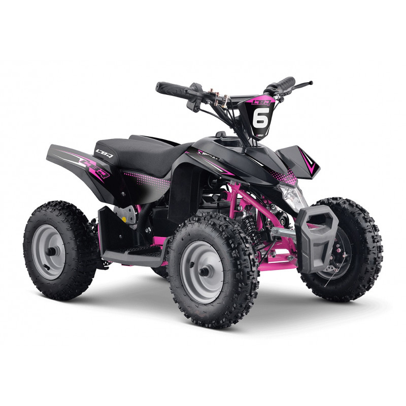 Pocket quad électrique 800w enfant LBQ E-Wokx BW6 ROSE