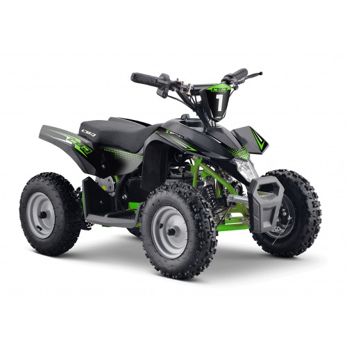 Pocket quad électrique 800w enfant LBQ E-Wokx BW6 VERT