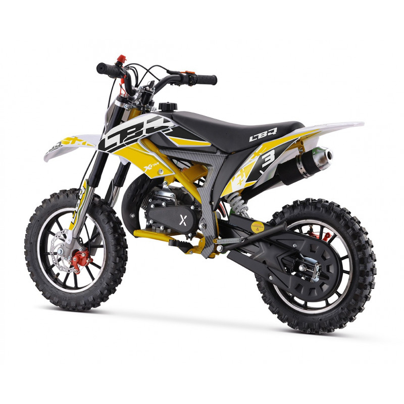 Pocket cross LBQ XTM500 49cc JAUNE