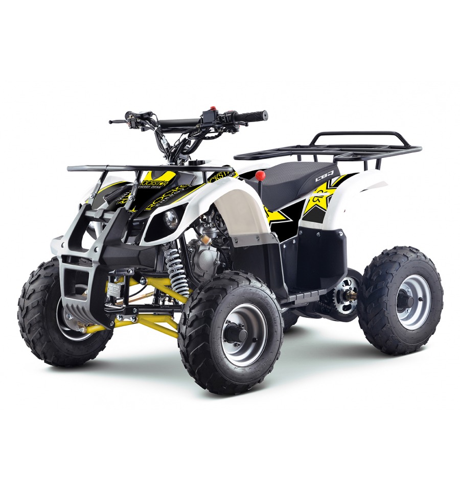 Quad enfant 125cc LBQ Toronto disposant d'un kit déco Rockstar