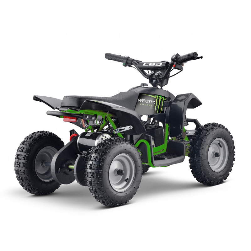 Pocket quad électrique 800w enfant LBQ E-Wokx BW6 MONSTER ENERGY