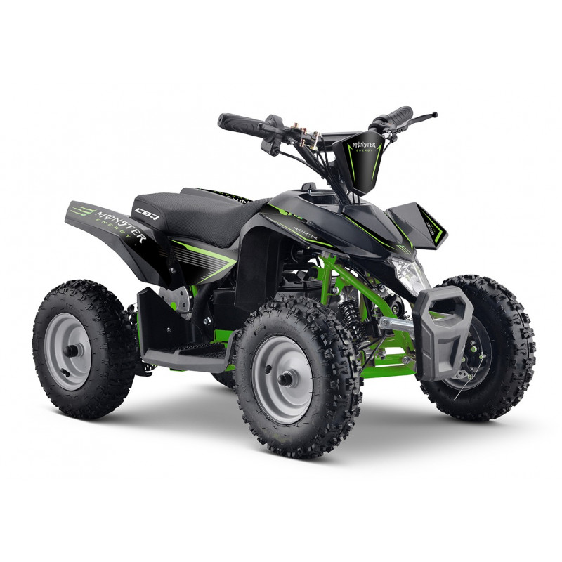Pocket quad électrique 800w enfant LBQ E-Wokx BW6 MONSTER ENERGY