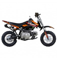 Moto enfant 88cc ORANGE PROBIKE