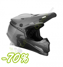 Casque THOR Sector Racer taille L GRIS