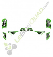 Kit décoration KEROX Puma vert quad enfant