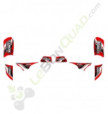 Kit décoration KEROX Puma rouge quad enfant