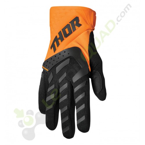 Gants THOR SPECTRUM ORANGE/NOIR taille XS