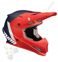Casque THOR SECTOR CHEV ROUGE/BLEU MARINE taille L