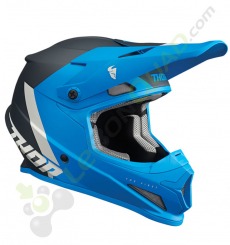 Casque THOR SECTOR CHEV BLEU/GRIS CLAIR taille XL