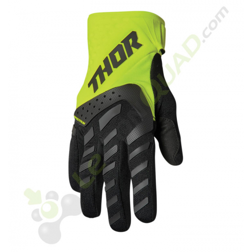 Gants enfant THOR SPECTRUM NOIR/ACID taille YS