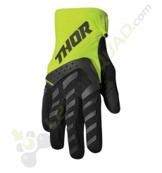 Gants enfant THOR SPECTRUM NOIR/ACID taille YXS