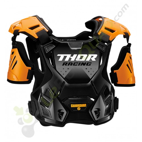 Plastron enfant THOR Guardian taille 2XS/XS ORANGE