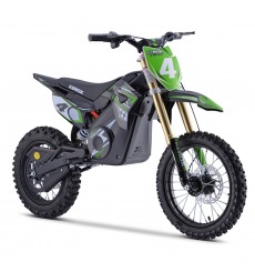 Pit Bike électrique 1400W enfant KEROX E-STORM VERT