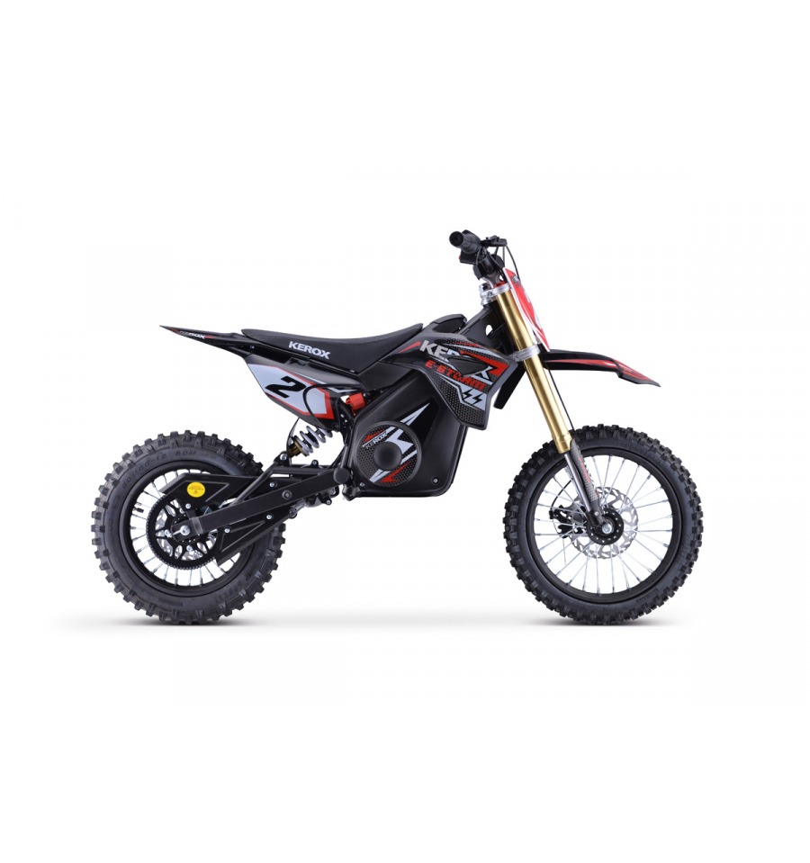 Motocross enfant 50cc de chez Probike, disponible en couleur rouge