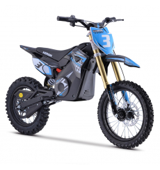 Pit Bike électrique 1300W enfant KEROX E-STORM BLEU