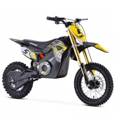 Pit Bike électrique 1000W enfant KEROX E-STORM JAUNE