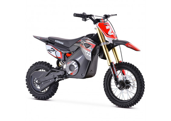 Pit Bike électrique KEROX E-STORM ROUGE