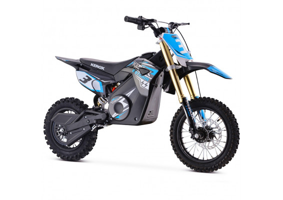 Pit Bike électrique KEROX E-STORM BLEUE