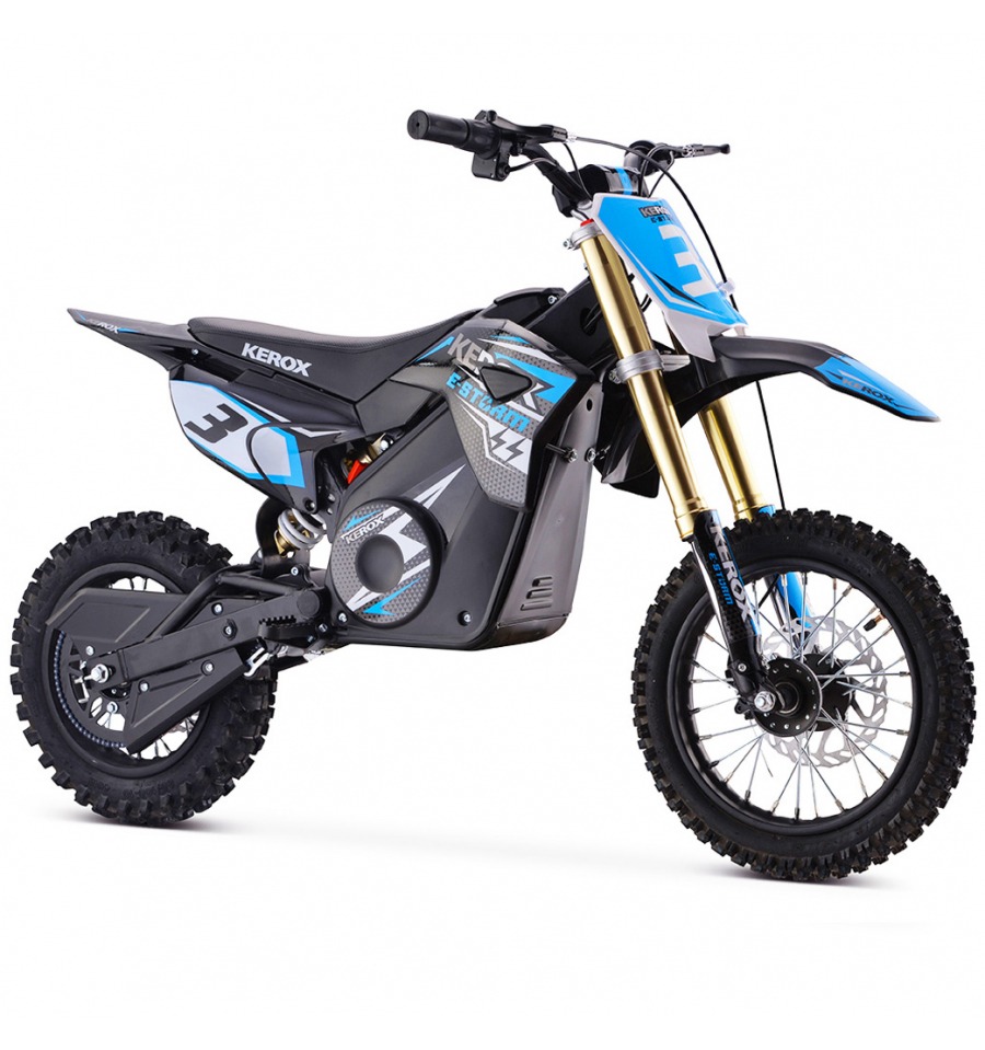 Tirage anodisé horloger Bleu Dirt Bike, Pit Bike