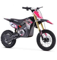 Pit Bike électrique 1000W enfant KEROX E-STORM ROSE