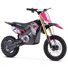 Pit Bike électrique 1000W enfant KEROX E-STORM ROSE