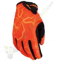 Gants enfant MOOSE SX1 taille YXS ORANGE