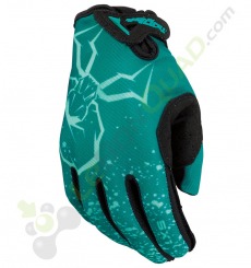 Gants enfant MOOSE SX1 taille YXS BLEU-VERT SARCELLE