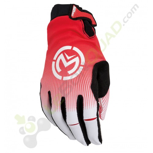 Gants MOOSE SX1 ROUGE/BLANC taille M